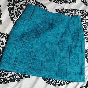 Blue skirt